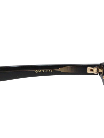 増永眼鏡 GMS-31R メガネ ブラック コンビフレーム ボストン ITASSXI42770