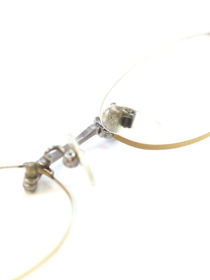 グッチ GG-9528J メガネ シルバー メタルフレーム リムレス（フチなし）オーバル（楕円） ITRVHCO12BAC
