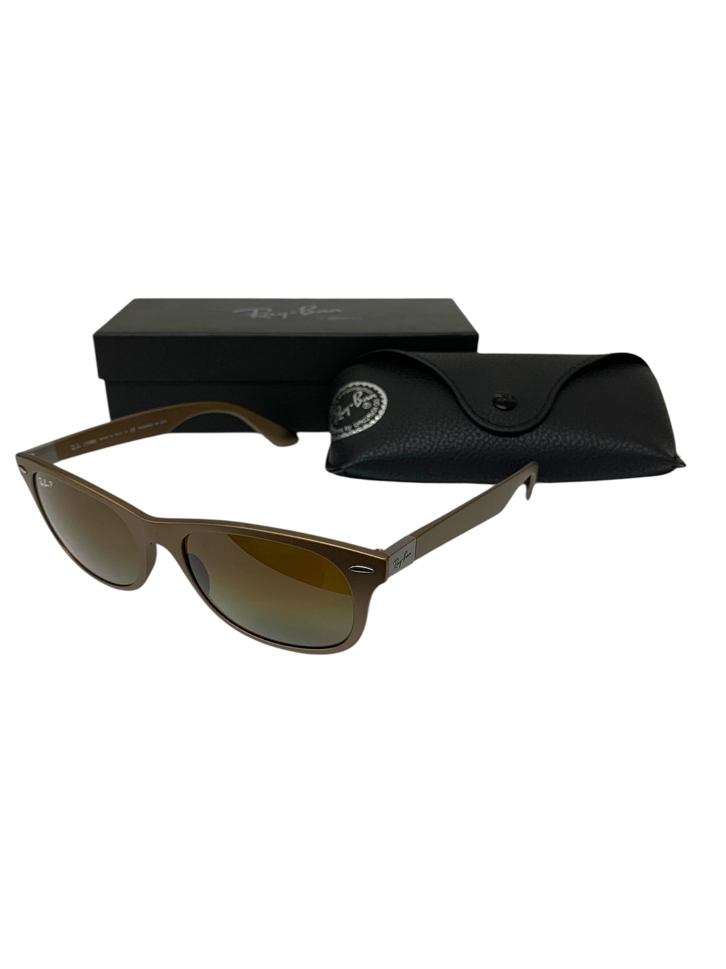 レイバン NEW WAYFARER LITEFORCE RB4207 サングラス ブラウン セルフレーム スクエア IT4QXKMPKNYM