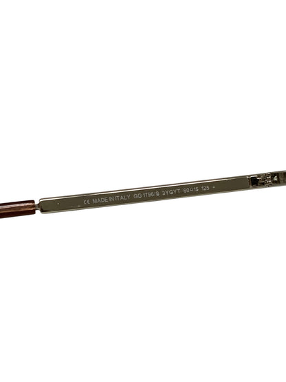 グッチ GG1796 サングラス ゴールド コンビフレーム リムレス（フチなし） ITPB2F1A9BZ4