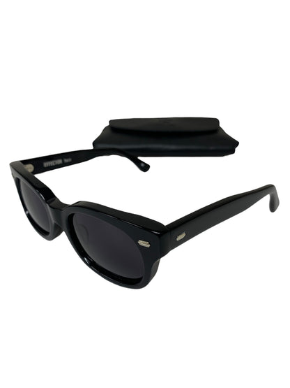 エフェクター fuzz ファズ サングラス ブラック セルフレーム スクエア IT3DGLQ2HDNG