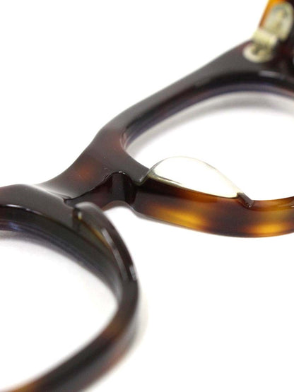 バディオプティカル SUNY メガネ ブラウン セルフレーム ボストン べっ甲柄 ITE5C8NLZRER