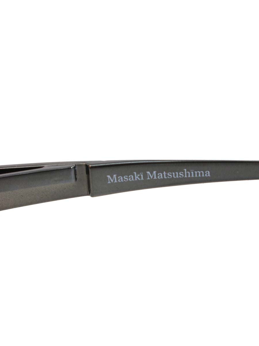 マサキマツシマ MF-1241 メガネ ガンメタル ハーフリム スクエア COL.4 ITYJ9FAKKTUG