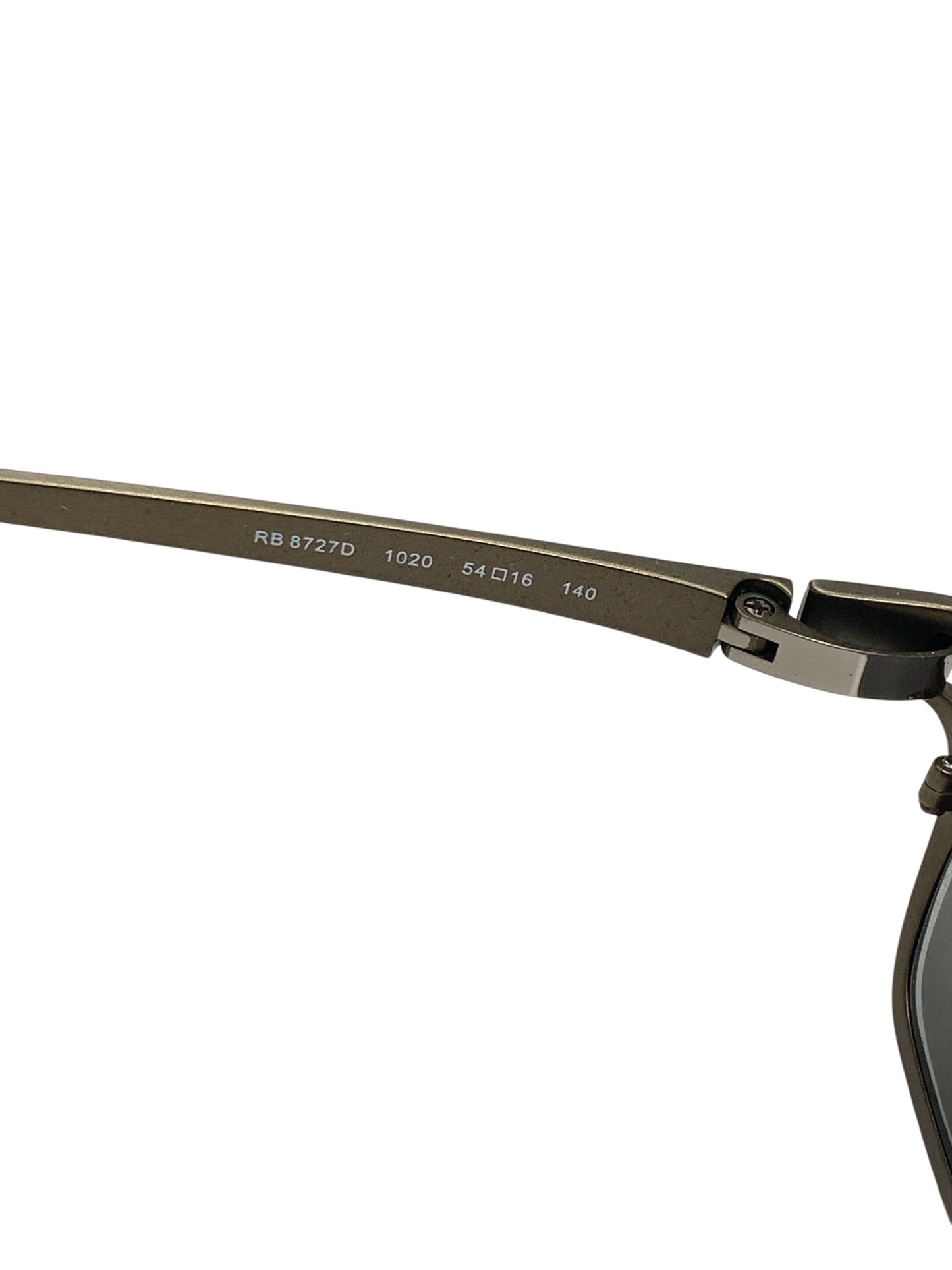 レイバン RB8727D メガネ ブラウン OPTICS GEOFIT チタニウムフレーム フルリム スクエア IT6HAPD0JRJ8