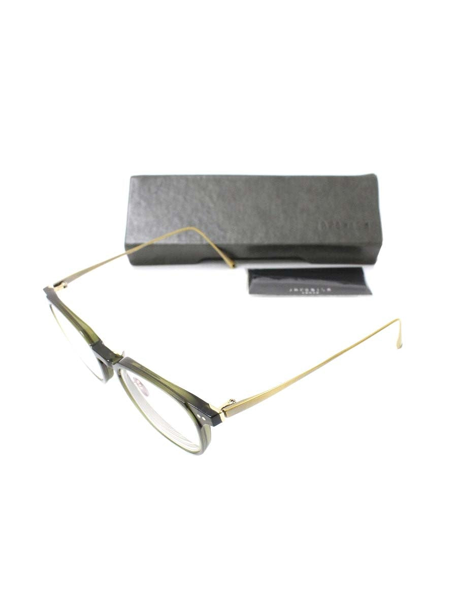 ジャポニスム JS-140 眼鏡 カーキグリーン/ゴールド SENSE IT9O4EFN09RS
