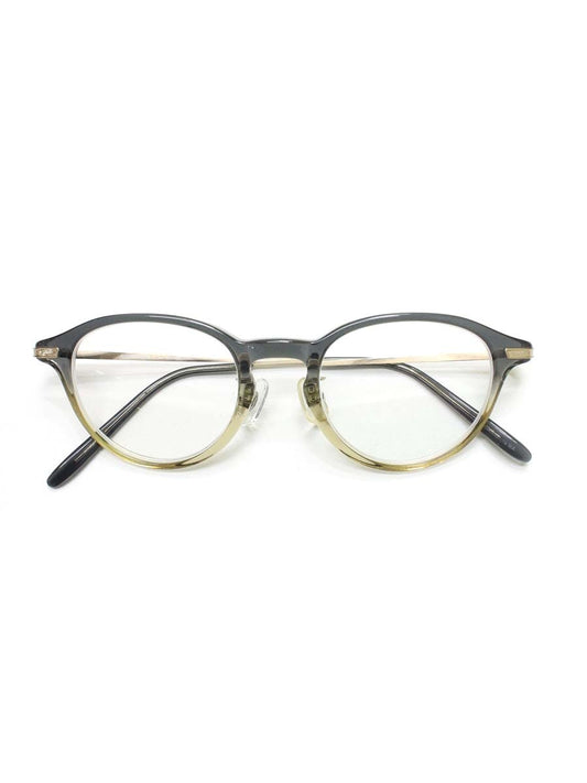 金子眼鏡 メガネ グレー/クリア/ゴールド オーディエンス コンビ グラデーション IT92MVPEO9YK