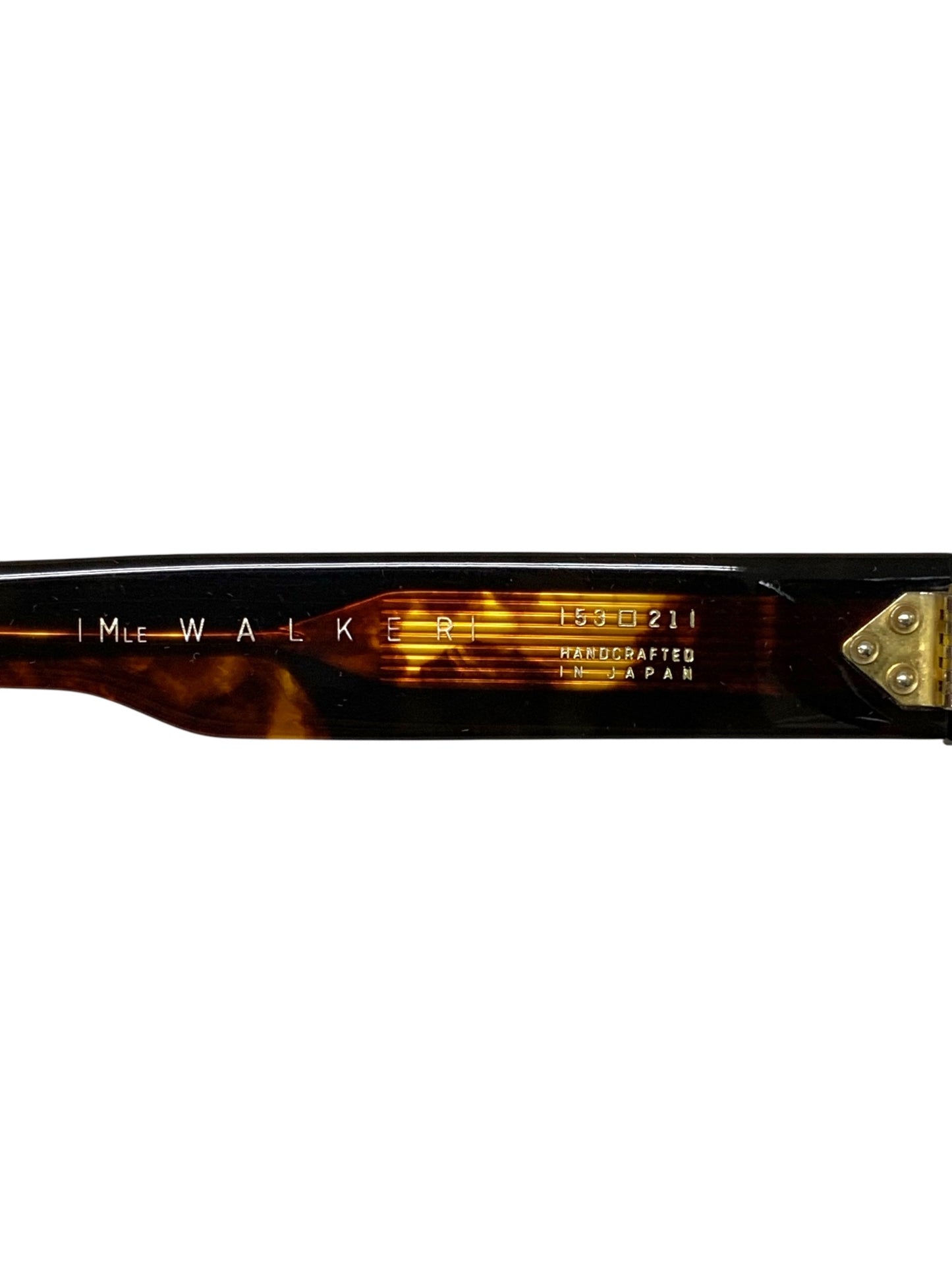 ジャックマリーマージュ メガネ ブラック WALKER 66/500 ITIBYWOQLA0A
