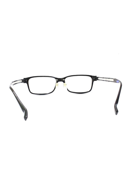 ラインアートシャルマン Forte フォルテ XL1052 眼鏡 メガネ ブラック コンビフレーム フルリム スクエア ITUUJWYVBE04