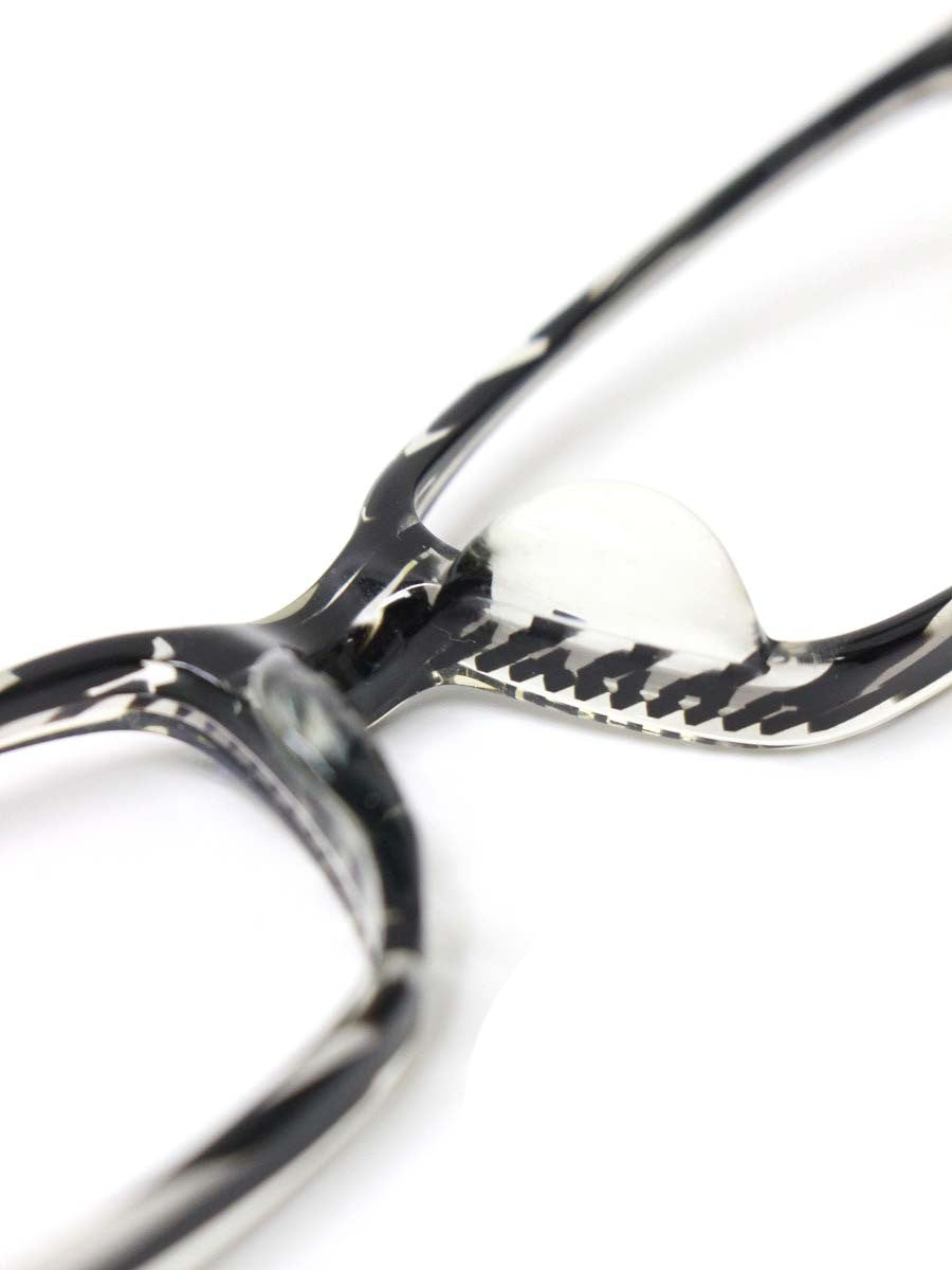 ポリス V1682J メガネ ブラック セルフレーム フルリム スクエア ITOW3XKRYWB6