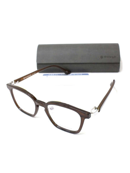 中村勘三郎 KN-2541 C-2 オールシープホーンモデル メガネ ブラウン セルフレーム フルリム ウェリントンシェイプ ITU391EW29X4