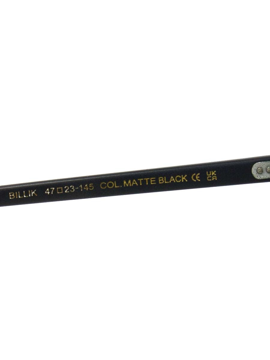 モスコット BILLIK メガネ ブラック セルフレーム ウェリントン ITLA5VYYKDL4