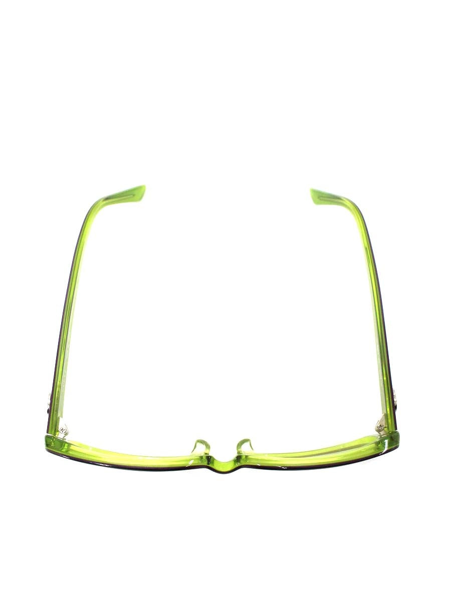 グッチ GG9062J メガネ グリーン/パープル ロゴマーク入 IT91QTNUWILC