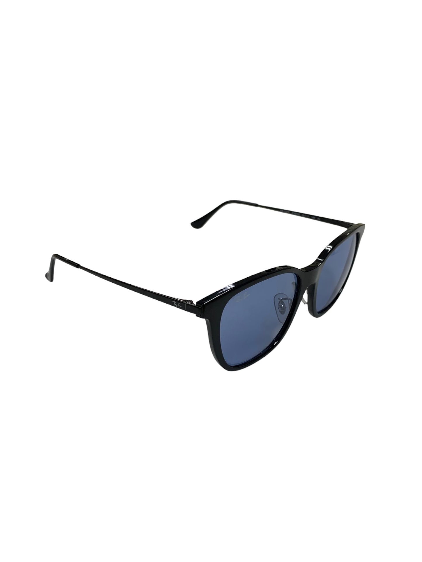 梅澤美波さん着用 レイバン RB4333D サングラス ブラック コンビフレーム フルリム ウェリントン IT6RN2CPVW6F