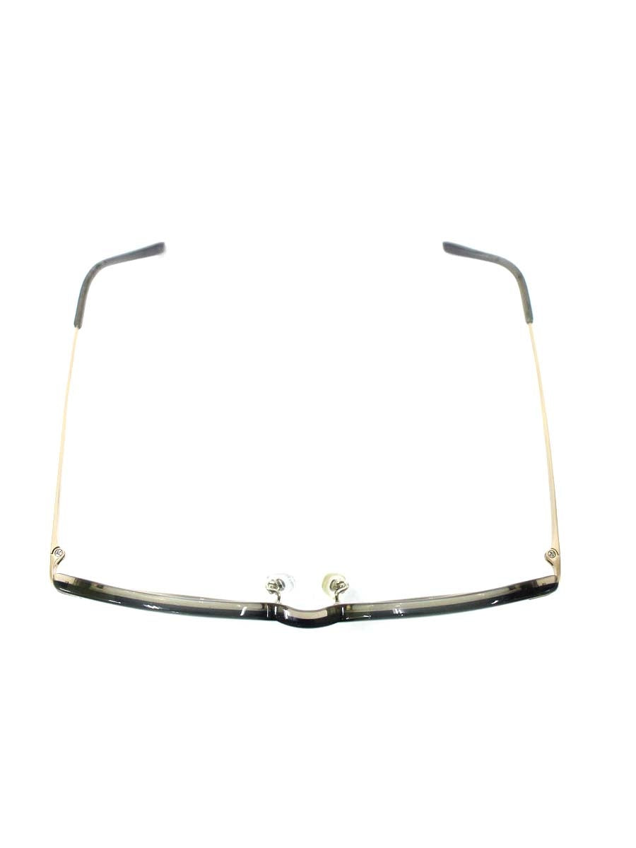 金子眼鏡 メガネ グレー/クリア/ゴールド オーディエンス コンビ グラデーション IT92MVPEO9YK