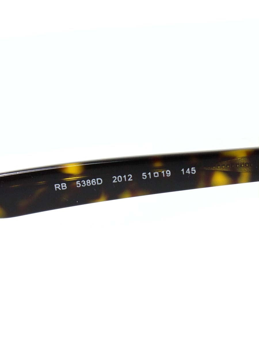 レイバン RB5386D メガネ ブラウン セルフレーム フルリム ウェリントン ITU6PVAC99YY