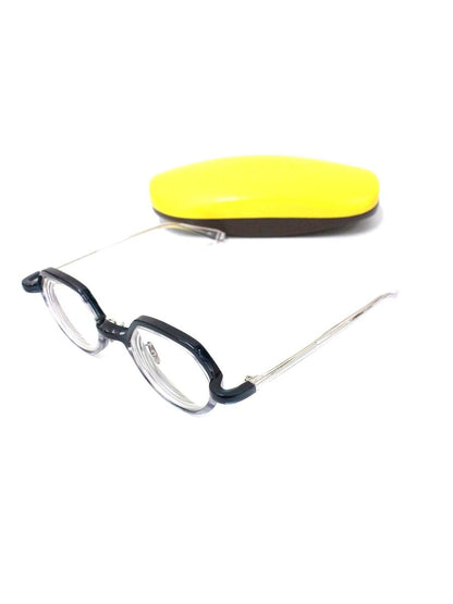 ファクトリー900 FACTORY900 × VioRou Mic メガネ クリアブルー/グレーグラデーション セルフレーム フルリム ボストン col.1011 ITBEXGXGNF9W