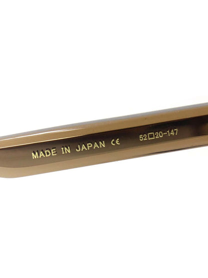 ドメスティックインターナショナル DI-1004 メガネ ブラウン セルフレーム フルリム ウェリントンシェイプ IT7JHZTJP9G0