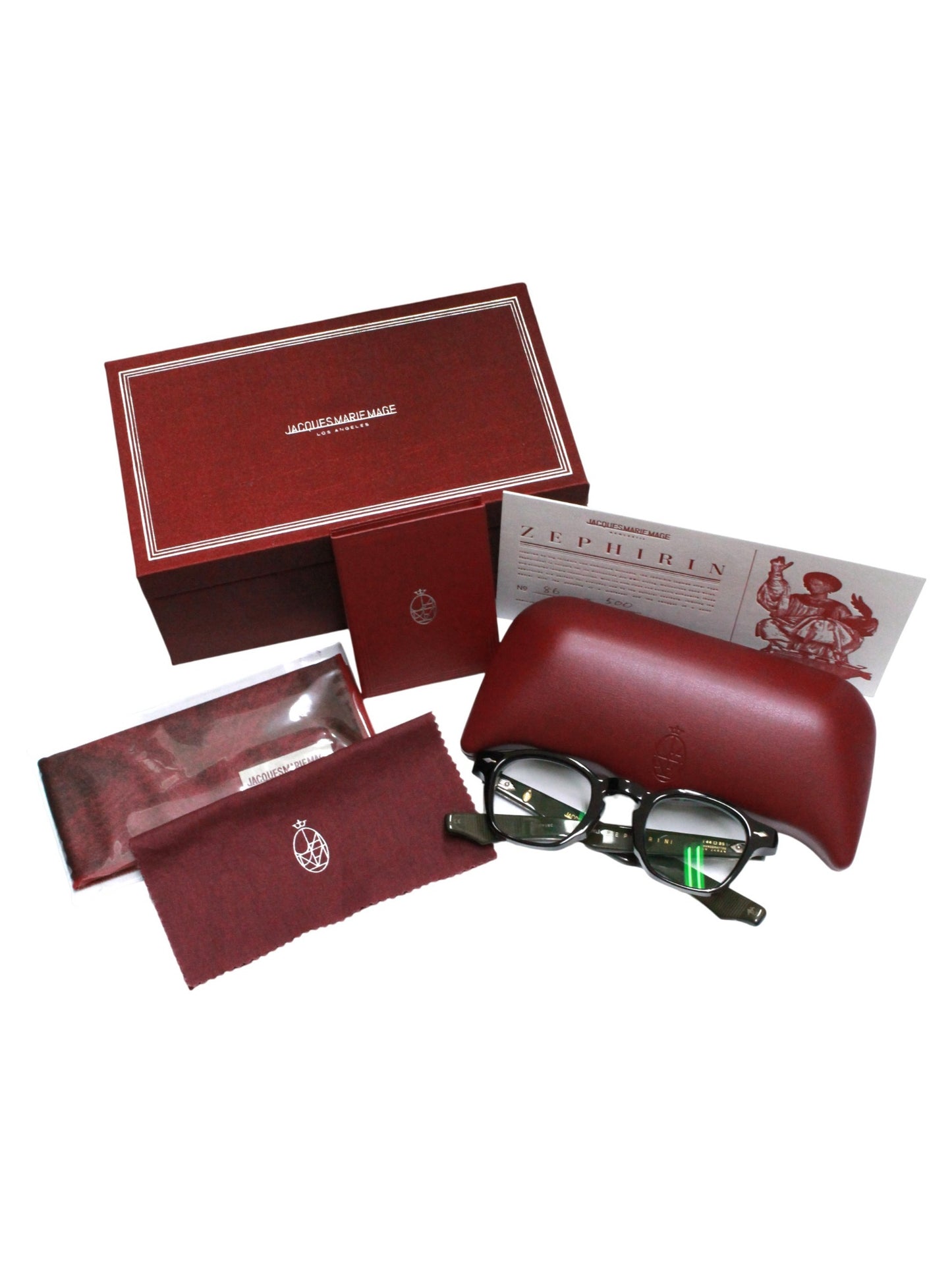 ジャックマリーマージュ ZEPHIRIN JMMZP16C メガネ ブラック ウェリントン ITOHYA9WLGI6