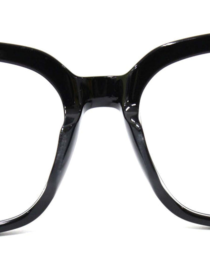 ジェントルモンスター Una.C N 01 メガネ ブラック セルフレーム フルリム スクエアシェイプ ITXEMRTVV334