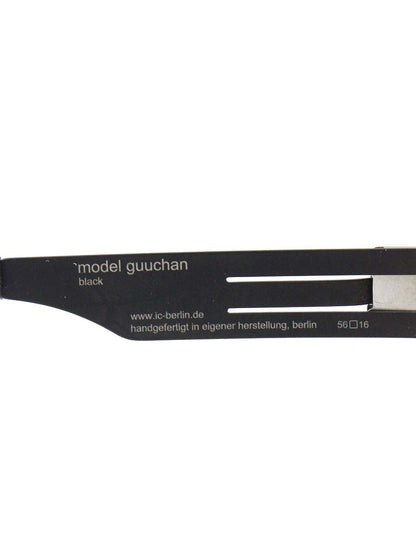 アイシーベルリン Guuchan メタルフレーム フルリム オーバル ブラック ITOIH847Z8M1