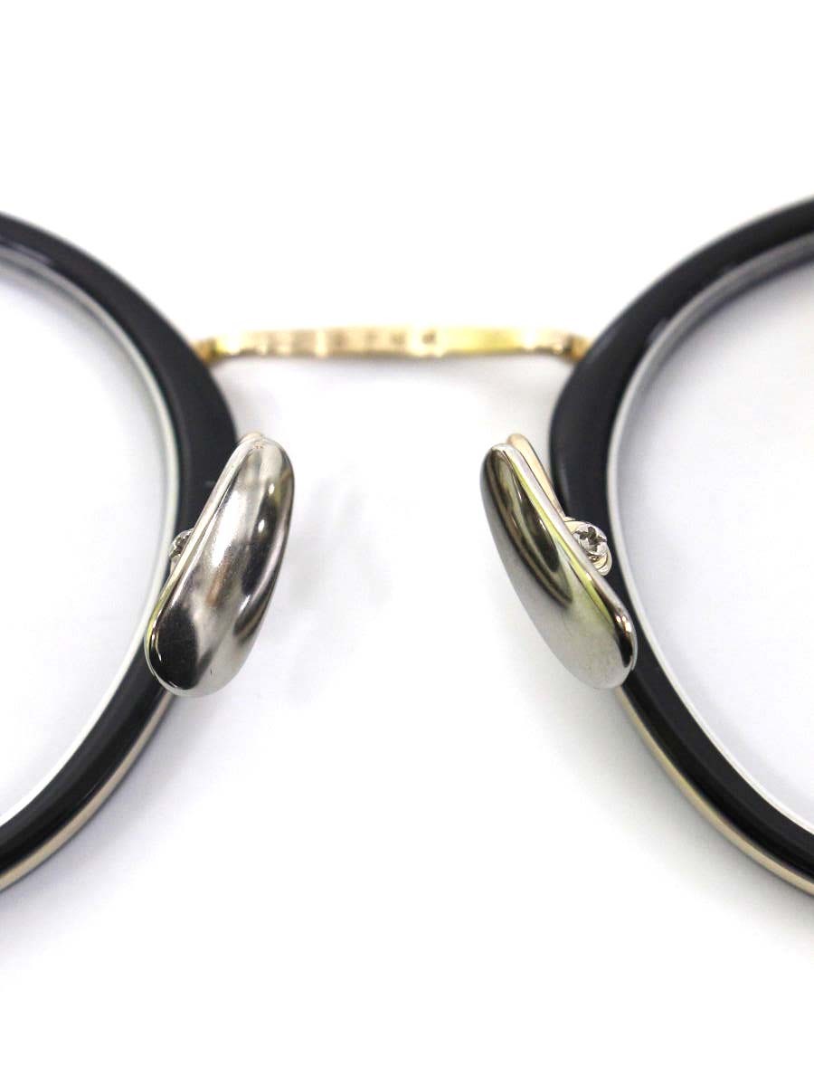金子眼鏡 KM-27L メガネ ブラック メタルシリーズ ボスリントン IT1ISF8KGDD0