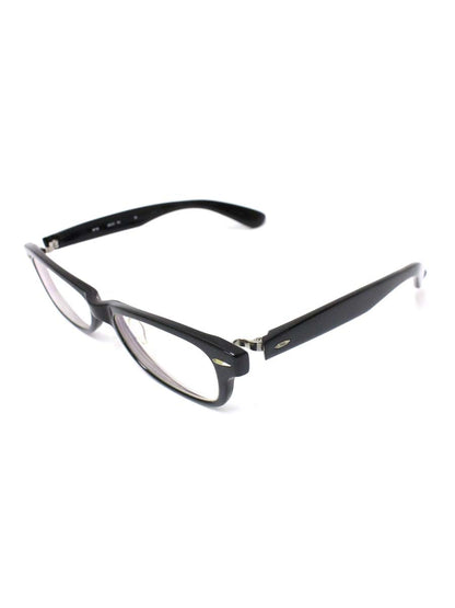 フォーナインズ NP-60 メガネ ブラック セルフレーム フルリム スクエア ITSYY05L469W