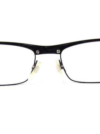 アランミクリ AL0409 0038 メガネ ブラック/ブラウン コンビフレーム フルリム スクエア IT71YTQ2DRBU