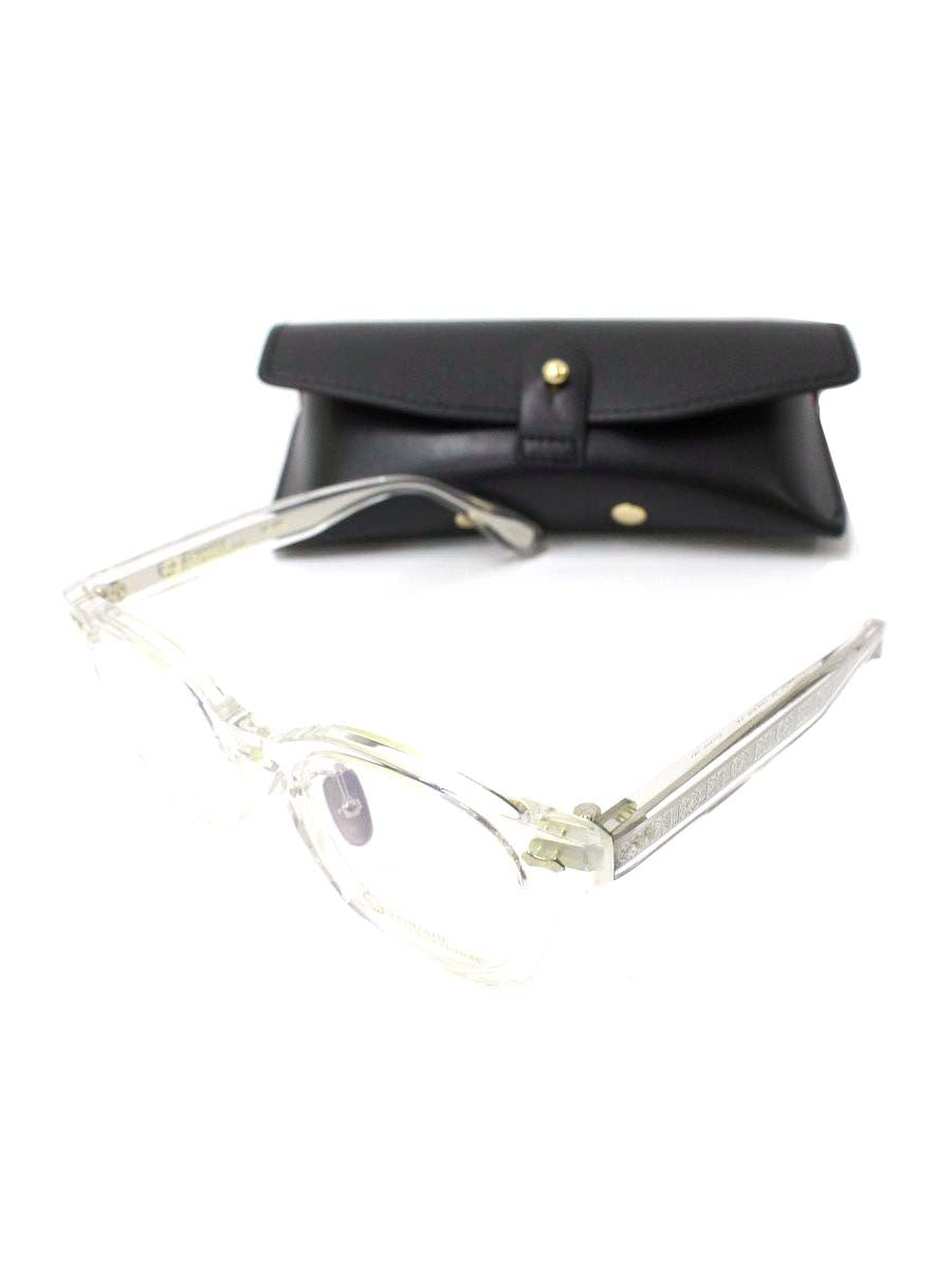 ドメスティックインターナショナル DI-1003 メガネ 透明 セルフレーム フルリム ウェリントンシェイプ ITHZK9DJSLZC