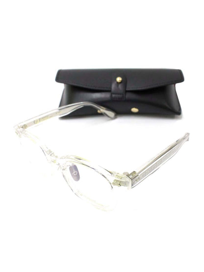 ドメスティックインターナショナル DI-1003 メガネ 透明 セルフレーム フルリム ウェリントンシェイプ ITHZK9DJSLZC