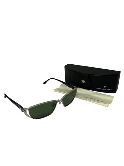 サムライ翔 サングラスライン 勇 SP-006 Y11 サングラス シルバー メタルフレーム フルリム スクエア ITFKF9PLKD6K