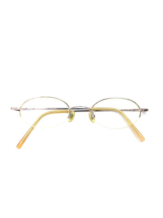 シャルマン BS-3610 メガネ ゴールド メタルフレーム ハーフリム オーバル IT71IKBPMS0O