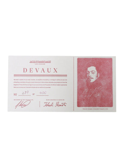 ジャックマリーマージュ DEVAUX JMMDU3T メガネ ブラウン DEVAUX メガネ べっ甲柄 400本限定 ITXPXOV764KS