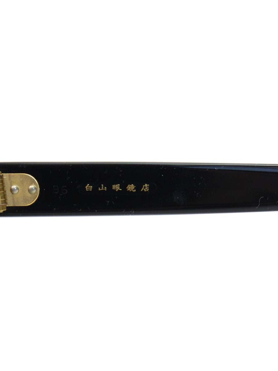 白山眼鏡店 B6 メガネ ブラック セルフレーム IT8RKEJ9WJLK