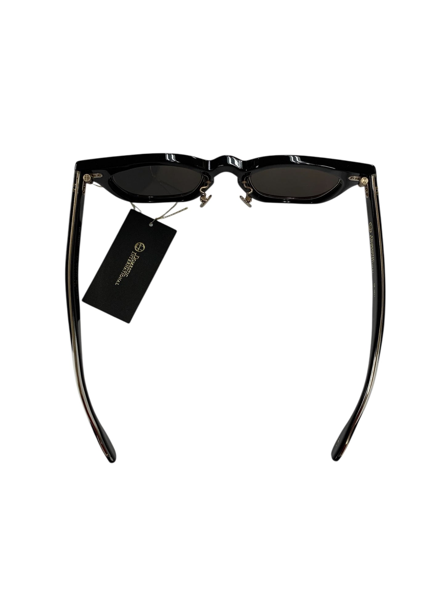 ドメスティックインターナショナル DI-1011S メガネ ブラック コンビフレーム フルリム ウエリントン IT8SXXQFISPL