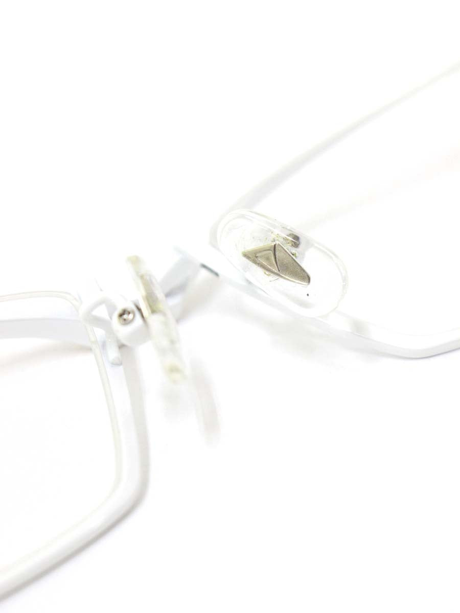 サムライ翔 リラックスライン 仁 SS-J33 LTD メガネ ホワイト 限定カラー メタルフレーム フルリム スクエア ITIE1K78F6ES