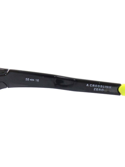 オークリー クロスリングゼロ OX8080-0258 メガネ ブラック/蛍光グリーン IT26YA6MR72S