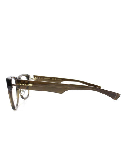 フォーナインズ SF9016 210 メガネ ブラウン 999.9×Ferragamo コラボ セルフレーム フルリム ウェリントン ITIF4HBQ7KBC