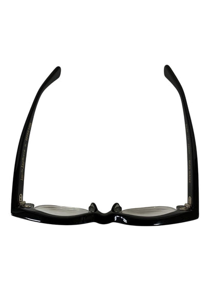 エフェクター ルイスレザーコラボモデル BUD GANZ メガネ ブラック セルフレームウェリントン IT1DWXIYN0Q4