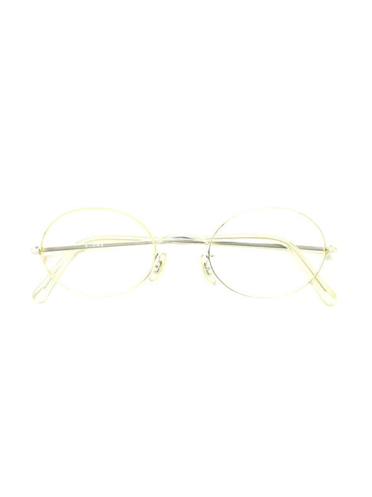 白山眼鏡店 メガネ 眼鏡 ライトゴールド メタルフレーム フルリム オーバル ITW7K97XXB57