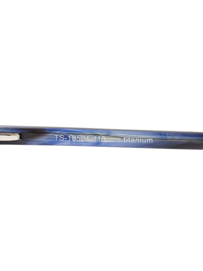 トニーセイム TS-10521 メガネ ブルー セルフレーム フルリム スクエア IT09QPDJCCAE