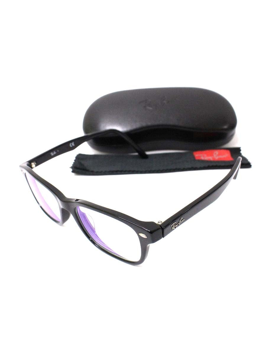 レイバン RB5345-D メガネ ブラック セルフレーム フルリム スクエア ITT8S24NKMGC