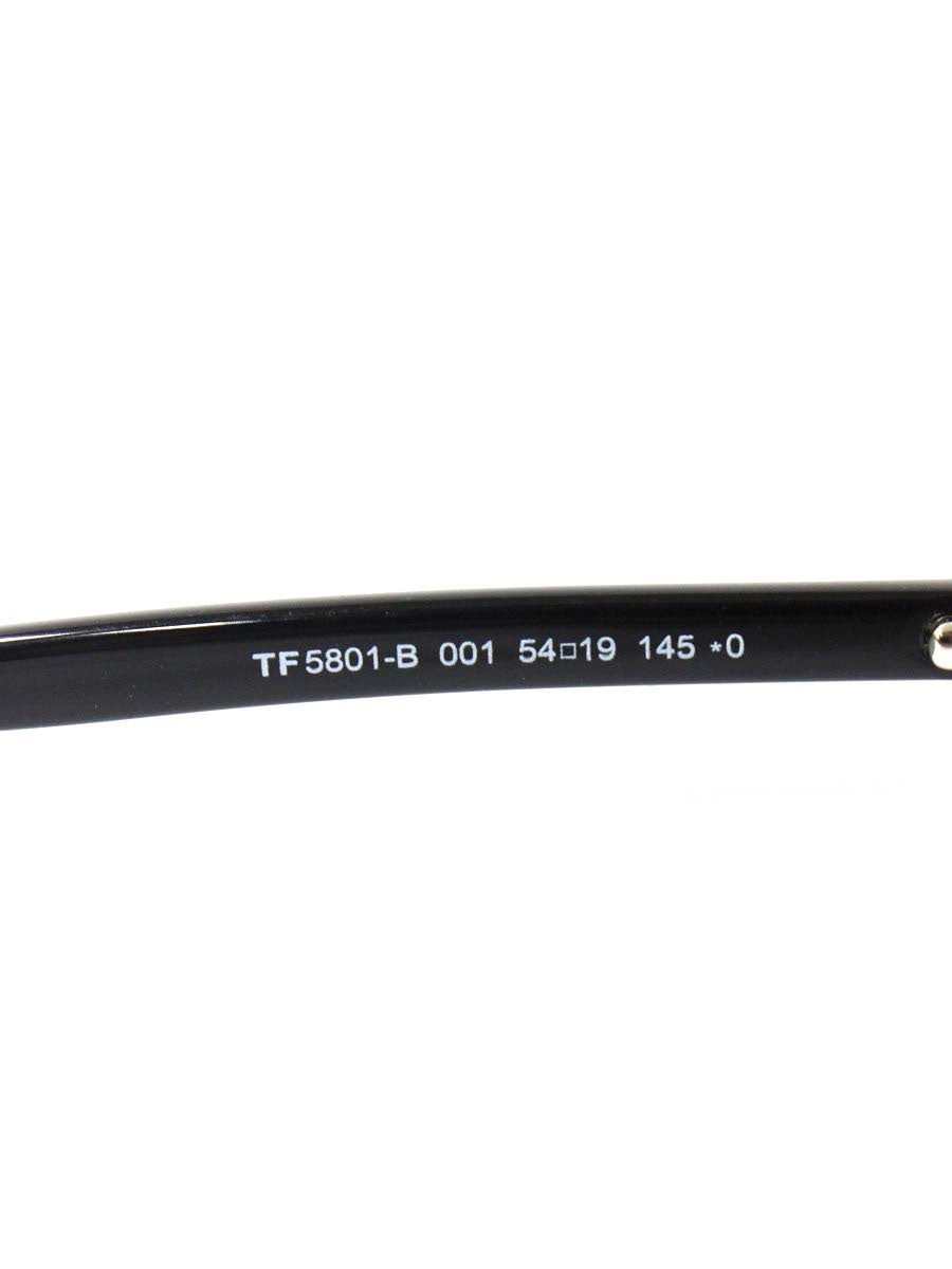 トムフォード TF5801-B メガネ ブラック サーモントブローフレーム ブロー ITHI4J5STQNS