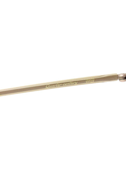 フォーナインズ M-73 メガネ ベージュ コンビフレーム フルリム ボストン COL.1183 ITS8ZI5CSADY