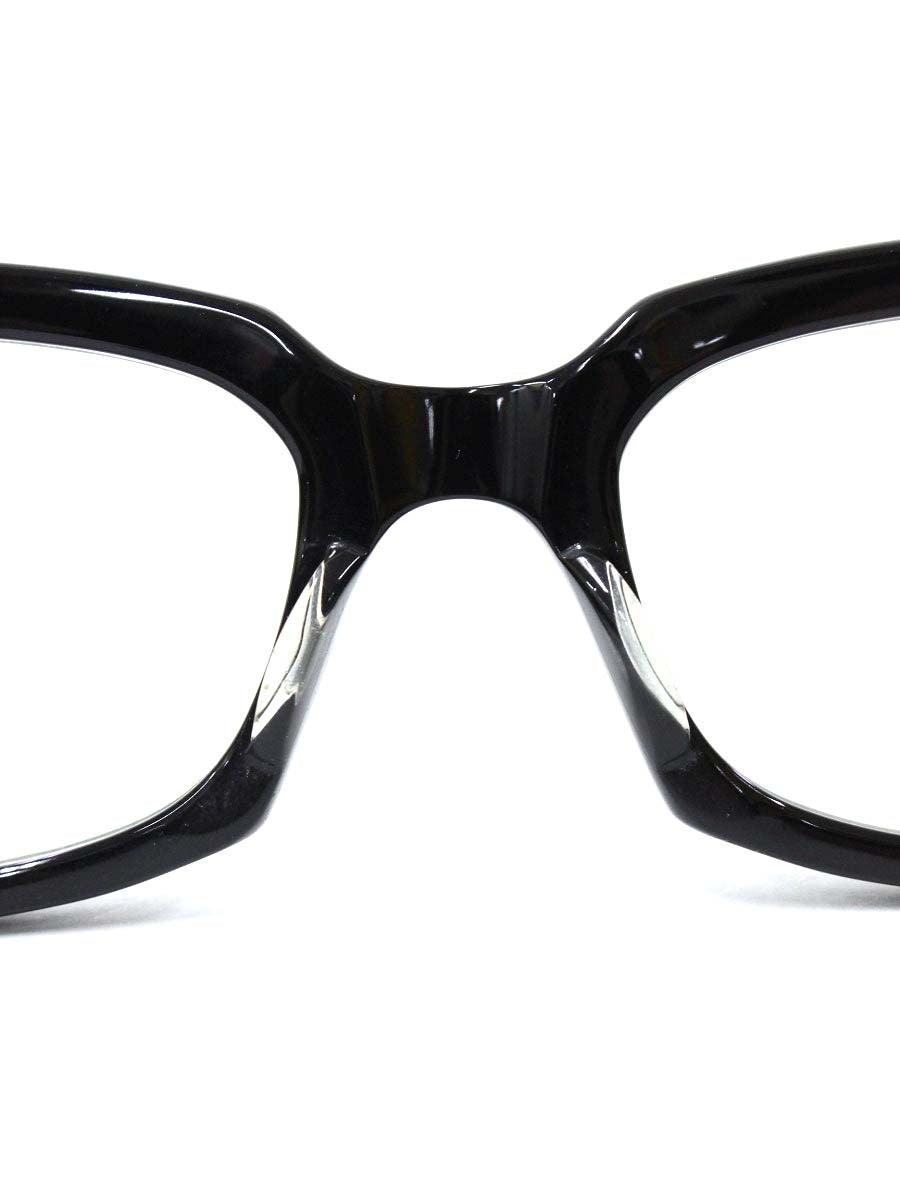 エフェクター octaver オクターバー メガネ ブラック セルフレーム スクエア IT48P04O63EW