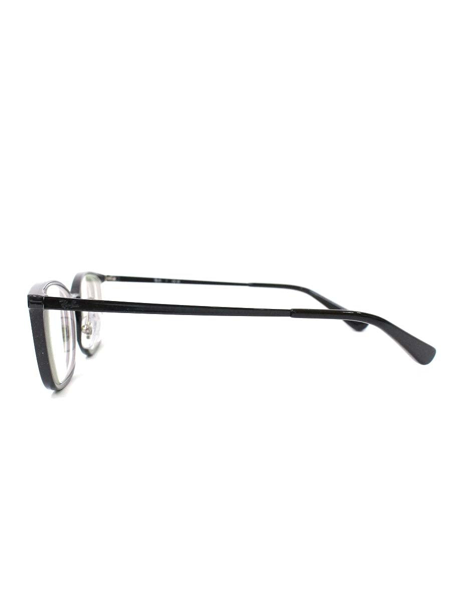 レイバン OPTICS RB7182D メガネ ブラック コンビフレーム フルリム スクエア ITIHY0NMYWD0