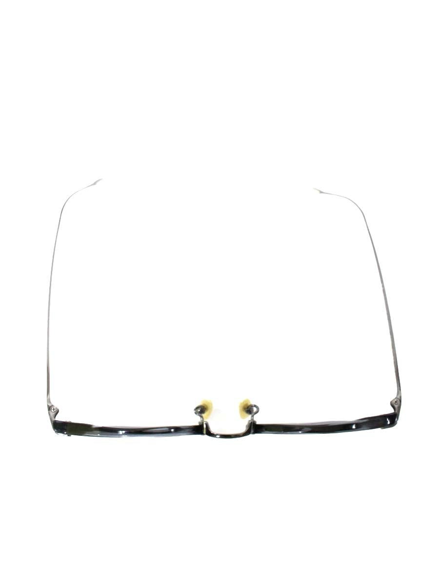 ユウイチトヤマ UF0-028 メガネ グレーササハーフ/グレー コンビフレーム フルリム ボストン IT6EQEPFSLI0