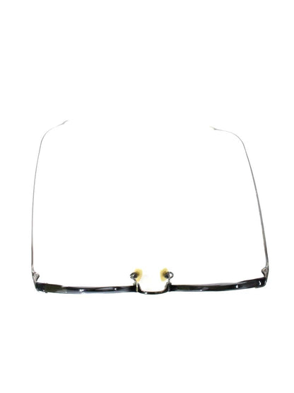 ユウイチトヤマ UF0-028 メガネ グレーササハーフ/グレー コンビフレーム フルリム ボストン IT6EQEPFSLI0