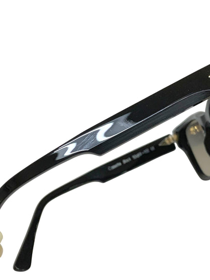 アーレム Cassette サングラス ブラック セルフレーム フルリム ウェリントン IT5HY4D3RPVK