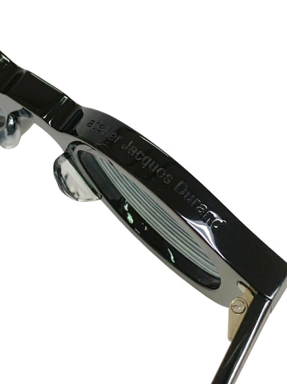 ジャックデュラン atelier Jacques Durand Plus is + 164 メガネ ブラック セルフレーム フルリム ボストン ITQP3PWAH3HC