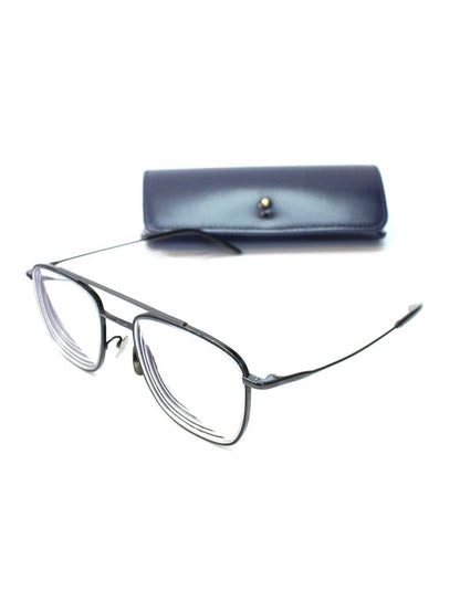 イエローズプラス 別注 GORDON Optical メガネ ブラック メタルフレーム フルリム スクエアシェイプ ITPTHZKNVTG6